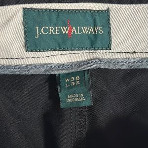 JCREW - Men's chinos black